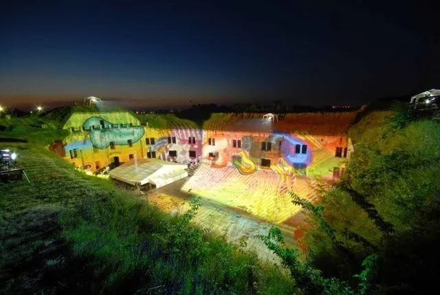 Fort Bathed in Light (Fénybe borult erőd), Komárom, June 2006: photograph 10 of 19 in the archive's gallery