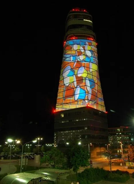 Light Art Installation Demo, Vienna International Airport (VIE): photograph 37 of 37 in the archive's gallery